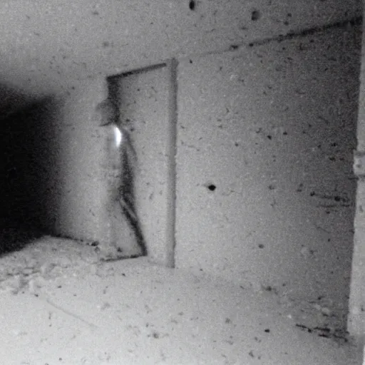 Prompt: 1 9 9 0 s security cam found footage of an abandoned soviet town with a male humanoid shadow monster, liminal space, backrooms, scp, film grain, rundown, eerie, dark lighting, 3 5 mm, realistic, photograph