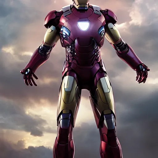 Image similar to tom cruise as iron man, wearing a silver iron man suit, cinematic, volumetric lighting, f 8 aperture, cinematic eastman 5 3 8 4 film, photorealistic by greg rutkowski, by stanley artgerm, by snyder
