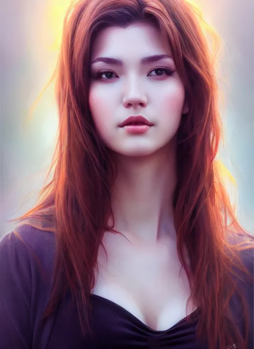 Image similar to photo of a gorgeous female in the style of stefan kostic, realistic, professionally, professionally color graded, half body shot, sharp focus, 8 k high definition, insanely detailed, intricate, elegant, art by stanley lau and artgerm