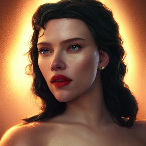 Prompt: scarlett johansen as snow white, au naturel, hyper detailed, digital art, trending in artstation, cinematic lighting, studio quality, smooth render, unreal engine 5 rendered, octane rendered, art style by klimt and nixeu and ian sprigger and wlop and krenz cushart