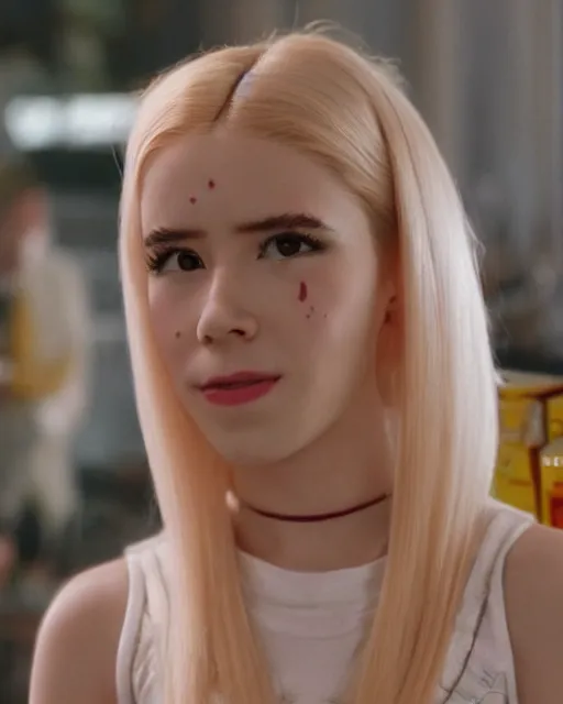 Image similar to film still of belle delphine in a movie directed by martin scorsese