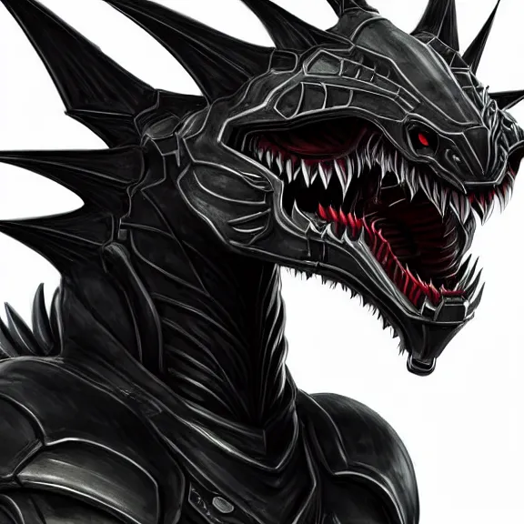 Image similar to high quality close up headshot of a cute beautiful stunning robot anthropomorphic female dragon, with sleek silver armor, a black OLED visor over the eyes, facing the camera, high quality dragon maw open and about to eat you, you being dragon food, the open maw being detailed and soft, highly detailed digital art, furry art, anthro art, sci fi, warframe art, destiny art, high quality, 3D realistic, dragon mawshot, furry mawshot, macro art, dragon art, Furaffinity, Deviantart