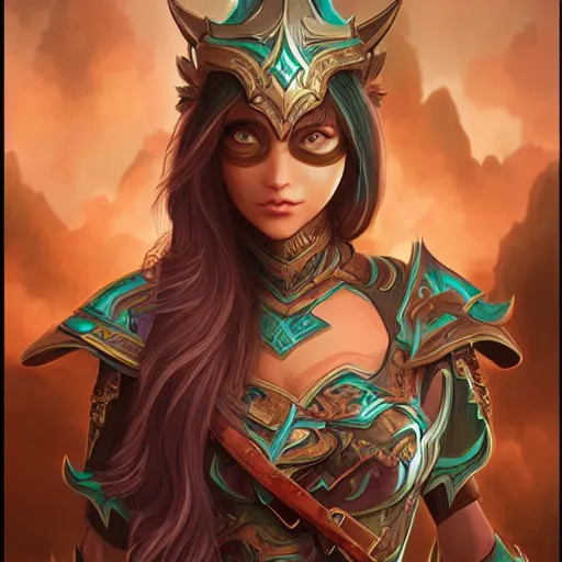 Image similar to night elf warden character portrait, concept art, intricate details, highly detailed photorealistic portrait in the style of adam hughes, seseon yoon, artgerm and warren louw