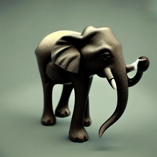 Image similar to hybrid a fly and an elephant, vray render, 50mm lens, bottom angle