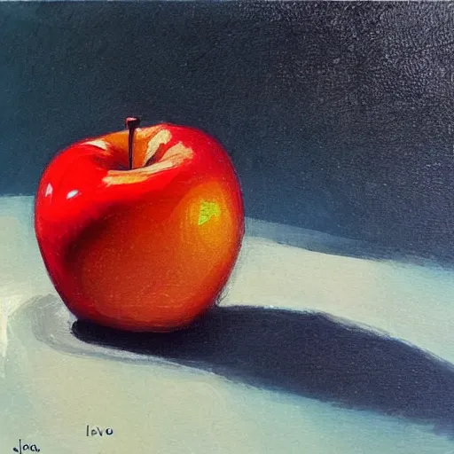 Prompt: apple by ivo jordanov, # artoftheday