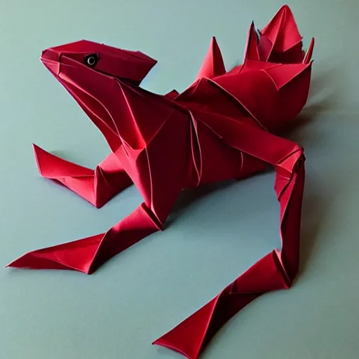 Image similar to origami hydra