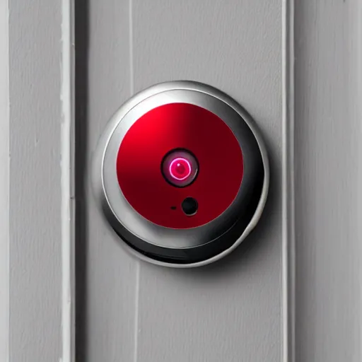 Prompt: hal 9000 ring doorbell