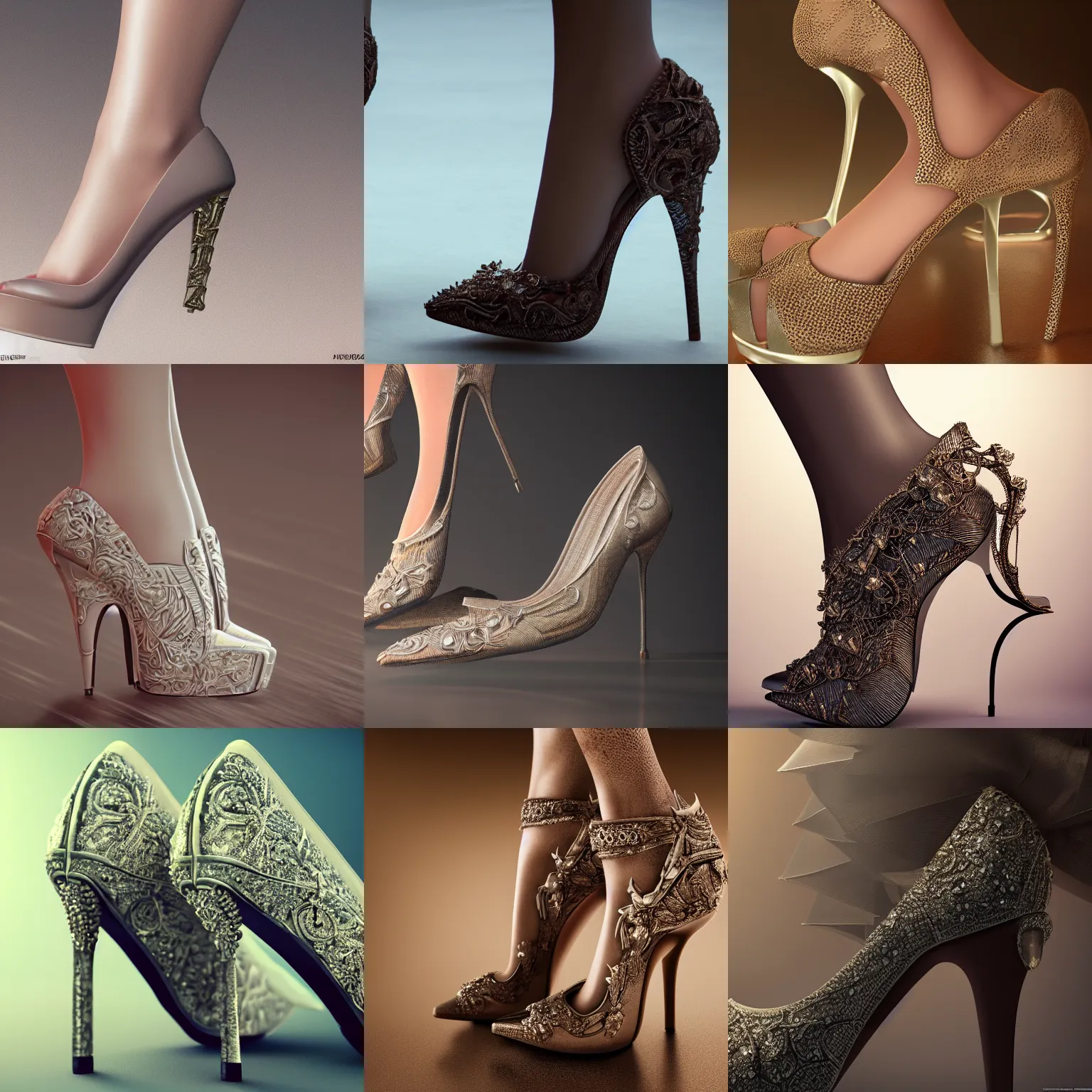 Gorgeous Trending Woman High Heels Pump - Pointed Toe - Slip On (SH1)( –  Deals DejaVu