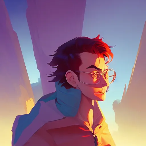 Image similar to hero world rockoa €™ s modern life, behance hd by jesper ejsing, by rhads, makoto shinkai and lois van baarle, ilya kuvshinov, rossdraws global illumination