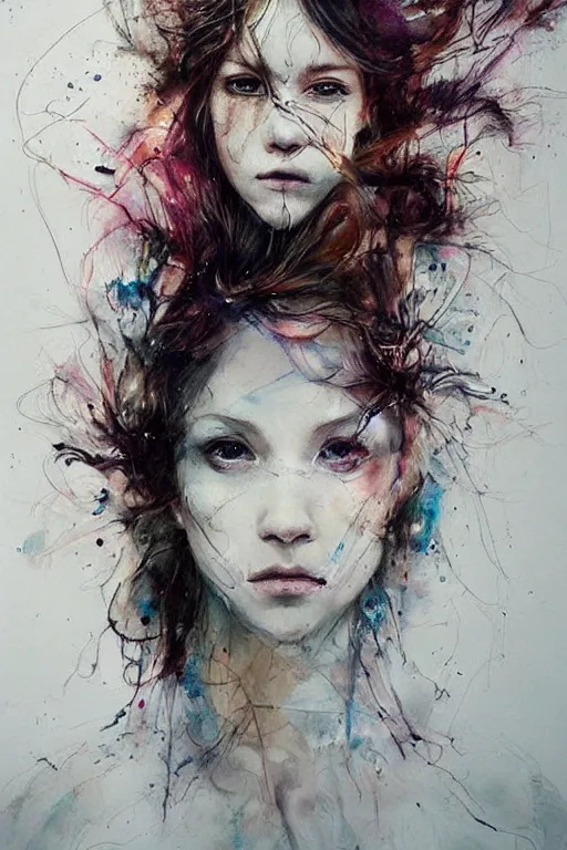 Image similar to lion, agnes cecile, beautiful