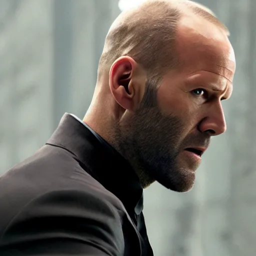 Image similar to Jason Statham as John Wick