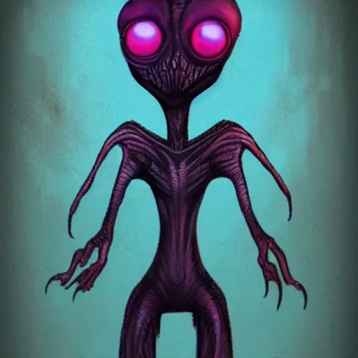 Image similar to alien monster