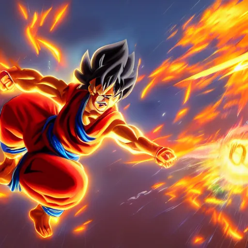 cat goku special attack charging, golden hour, | Stable Diffusion | OpenArt