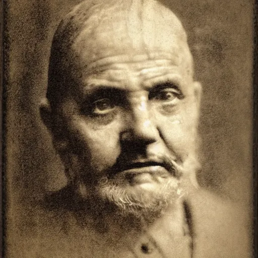 Image similar to old ethan, daguerrotype, sepia tone