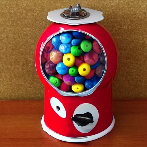 Image similar to eyeball gumball machine