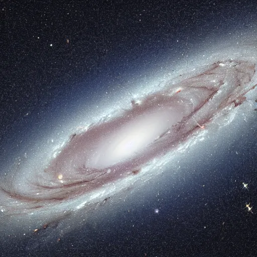 Prompt: a photorealistic image of the andromeda galaxy