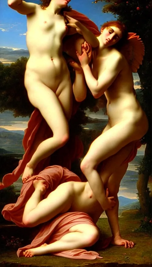 Image similar to the two complementary forces that make up all aspects and phenomena of life, by Guillaume Seignac