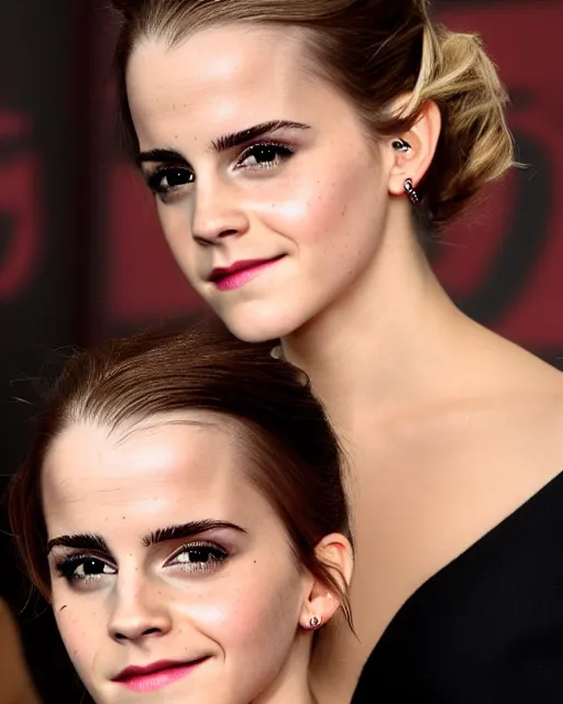 Image similar to bald emma watson