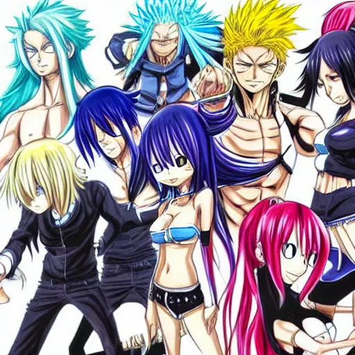 Image similar to art by Hiro mashima