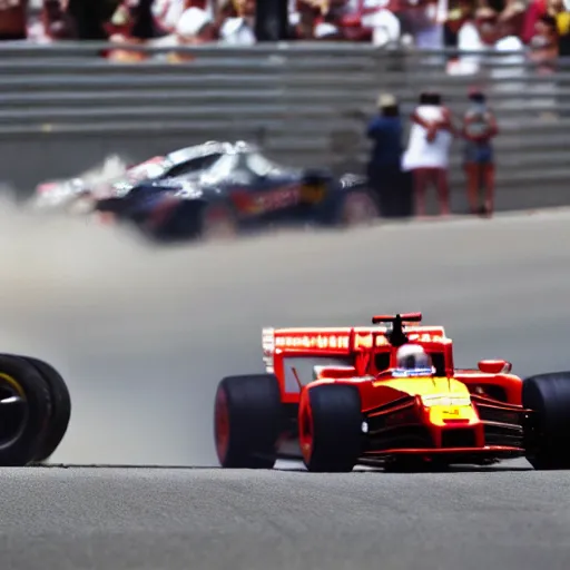 Racing in the streets of Monaco