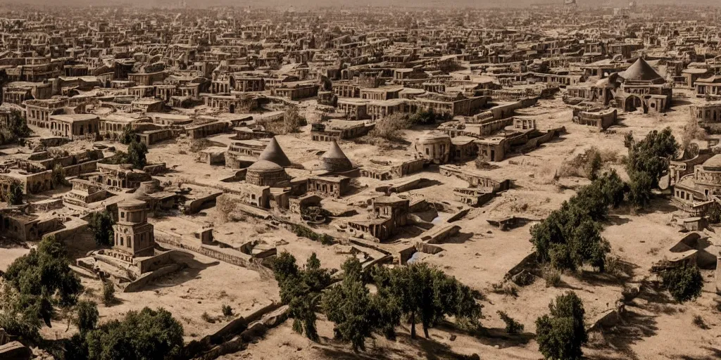 Image similar to old samarkand city, cinematic shot, realistic, highly detailed,