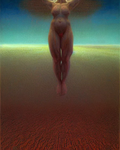 Prompt: a person conjuring!!! an image!!! from a cloud of noise!!!, by donato giancola, zdzisław beksinski, and larry elmore, intricate, chaotic, fantasy realism, hopeful, volumetric lighting