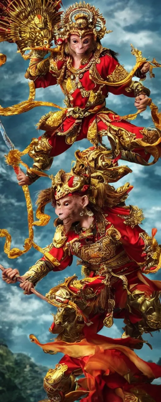 Image similar to monkey king