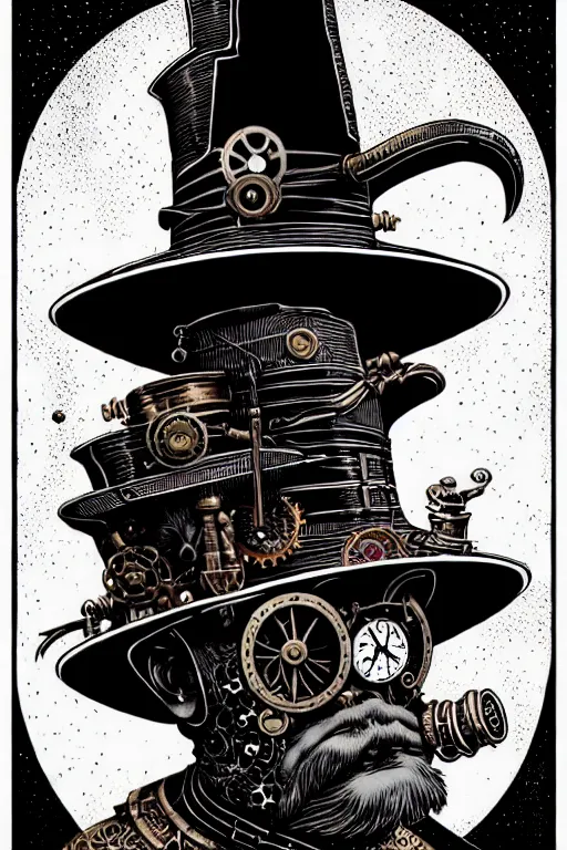 steampunk mad hatter tattoo