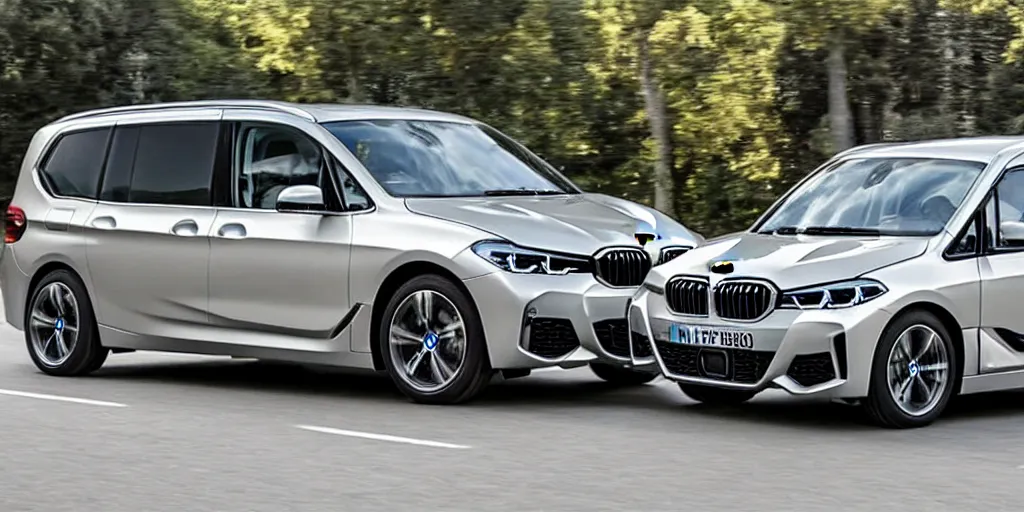 Prompt: “2020 BMW Minivan, ultra realistic, 4K”