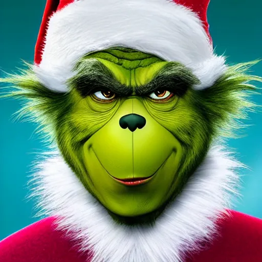 Prompt: grinch as a barack obama 4 k