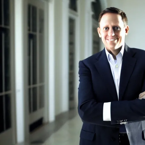 Image similar to peter thiel