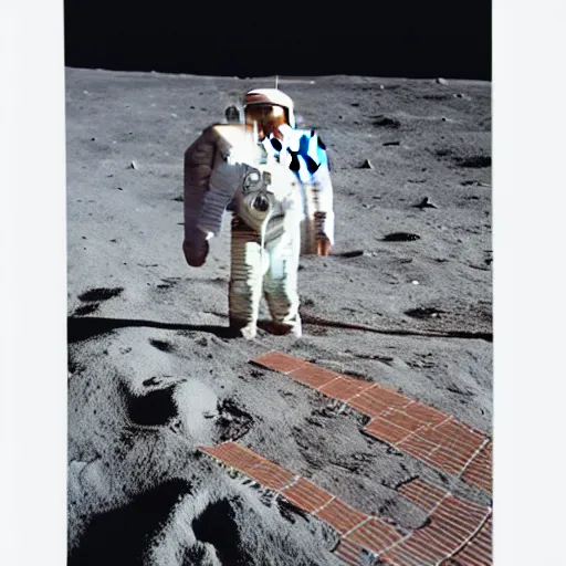 Image similar to photo of nasa faking the moon landing