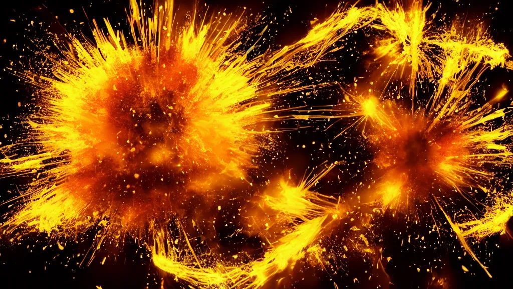 Image similar to exploding explosion