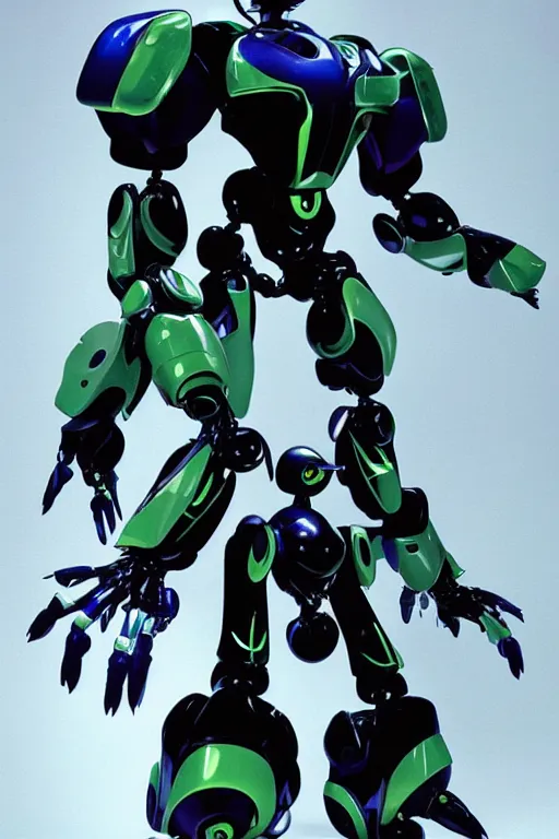 Prompt: a humanoid beetle robot with big mechanical fists, inafune design, official mmx concept scarab reploid