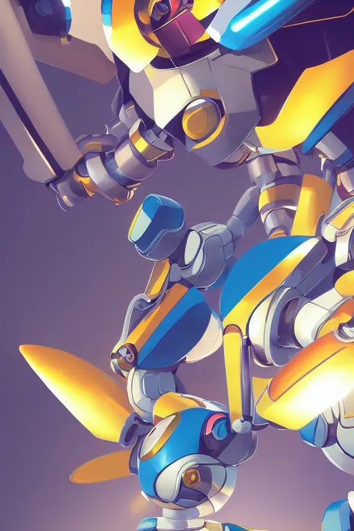 Image similar to metabots medabots medarotto medarot robot minimalist comics, behance hd by jesper ejsing, by rhads, makoto shinkai and lois van baarle, ilya kuvshinov, rossdraws global illumination ray tracing hdr radiating a glowing aura