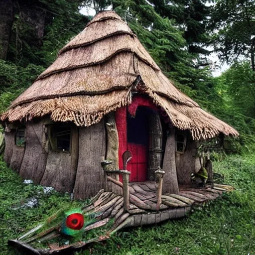 Image similar to baba yaga's house