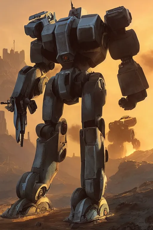 Image similar to mechwarrior 5 : mercenaries mech megaman transformer robot boss tank engine game octane render, 4 k, hd 2 0 2 2 3 d cgi rtx hdr style chrome reflexion glow fanart, global illumination ray tracing hdr fanart arstation by ian pesty by jesper ejsing pixar and disney unreal zbrush central hardmesh