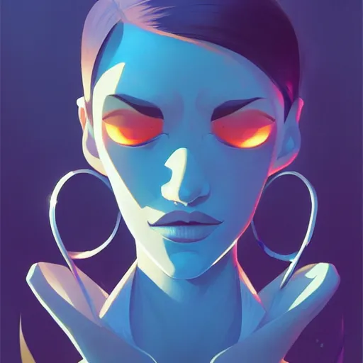 Image similar to face icon stylized minimalist rockoa €™ s modern life, loftis, cory behance hd by jesper ejsing, by rhads, makoto shinkai and lois van baarle, ilya kuvshinov, rossdraws global illumination