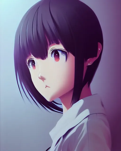 Image similar to i really really hate anime with all the fibers of my soul. realistic shaded lighting poster by ilya kuvshinov