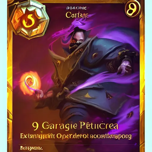 Image similar to arcane style spinning cards made of dark violet smoke, magic smoke, magic experiment, bright art masterpiece artstation. 8k, sharp high quality artwork in style of Jose Daniel Cabrera Pena and Greg Rutkowski, golden theme, concept art by Tooth Wu, blizzard warcraft artwork, hearthstone card game artwork