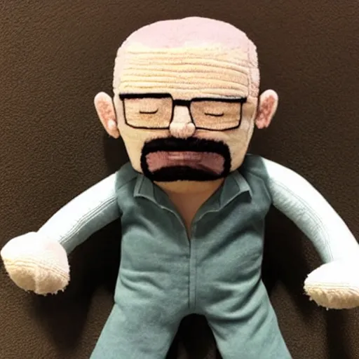 Image similar to walter white plush