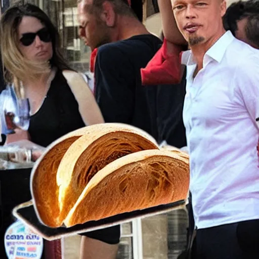 Image similar to bread pitt