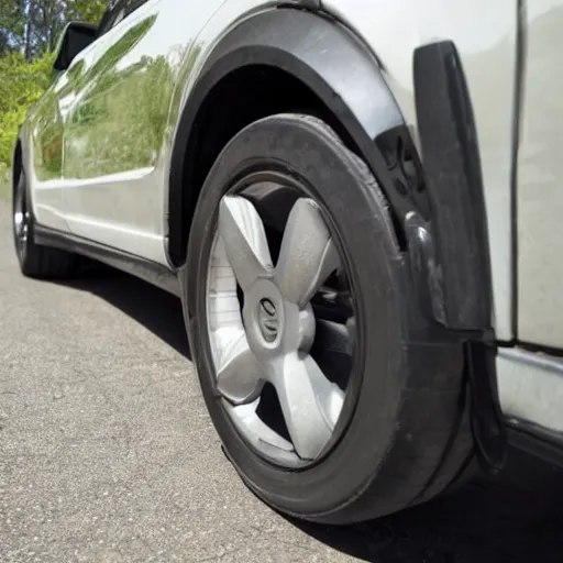 Prompt: what is hanging by my rear left tire? r / carhelp