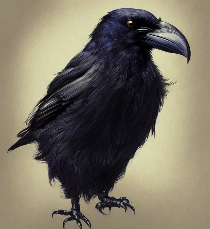 Image similar to perfectly - centered - portrait of a raven bird from league of legends, intricate, highly detailed, digital painting, artstation, concept art, smooth, sharp focus, illustration, unreal engine 5, 8 k, art by artgerm and greg rutkowski and alphonse mucha