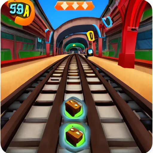 Image similar to subway surf