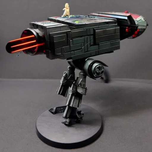 Image similar to Laser Turret, Star Wars, Warhammer 40k