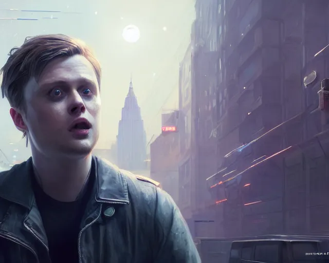 Prompt: highly detailed portrait of michael pitt as an android choking someone, in detroit : become human, stephen bliss, unreal engine, fantasy art by greg rutkowski, loish, rhads, ferdinand knab, makoto shinkai and lois van baarle, ilya kuvshinov, rossdraws, tom bagshaw, global illumination, radiant light, detailed and intricate environment