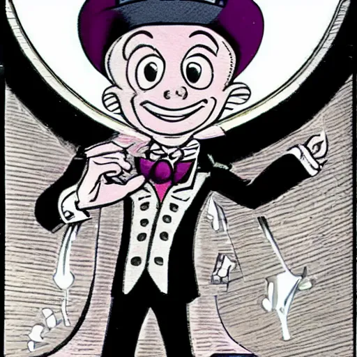 Prompt: mister mxyzptlk