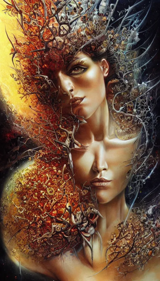 Image similar to The end of an organism, by Karol Bak