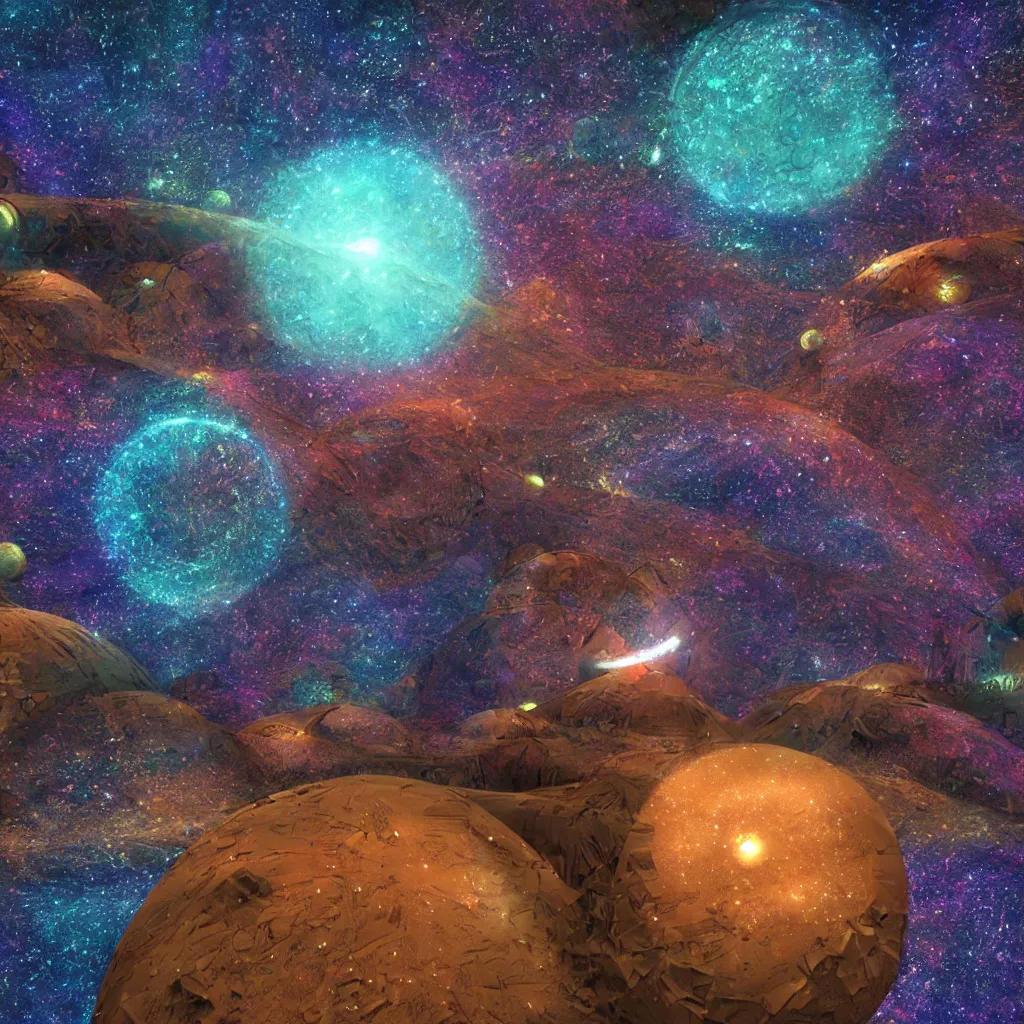 Image similar to sand clocks in a galaxy made of stars, space, nebulas stars Dmt Psychedelic cosmos, cosmic, Hallucination, night sky; 8k, artstation, unreal engine, octane render, hdr, surrealistic, hyperrealism, glow, photorealistic, volumetric lighting, Dreamy, dynamic, mystical